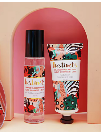 Natural Body Lotion & Mist Gift Set