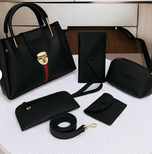 5 piece hand bag set