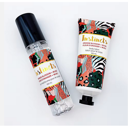 Natural Body Lotion & Mist Gift Set