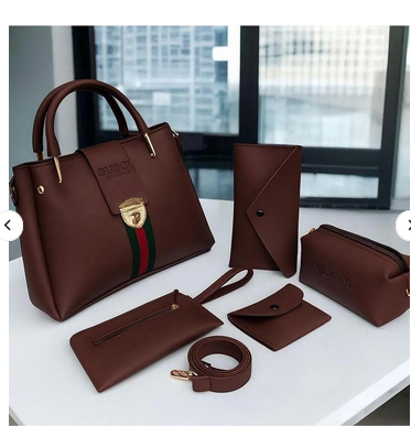 5 piece hand bag set